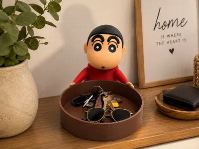 Shinchan Catch-all Tray with Bowl