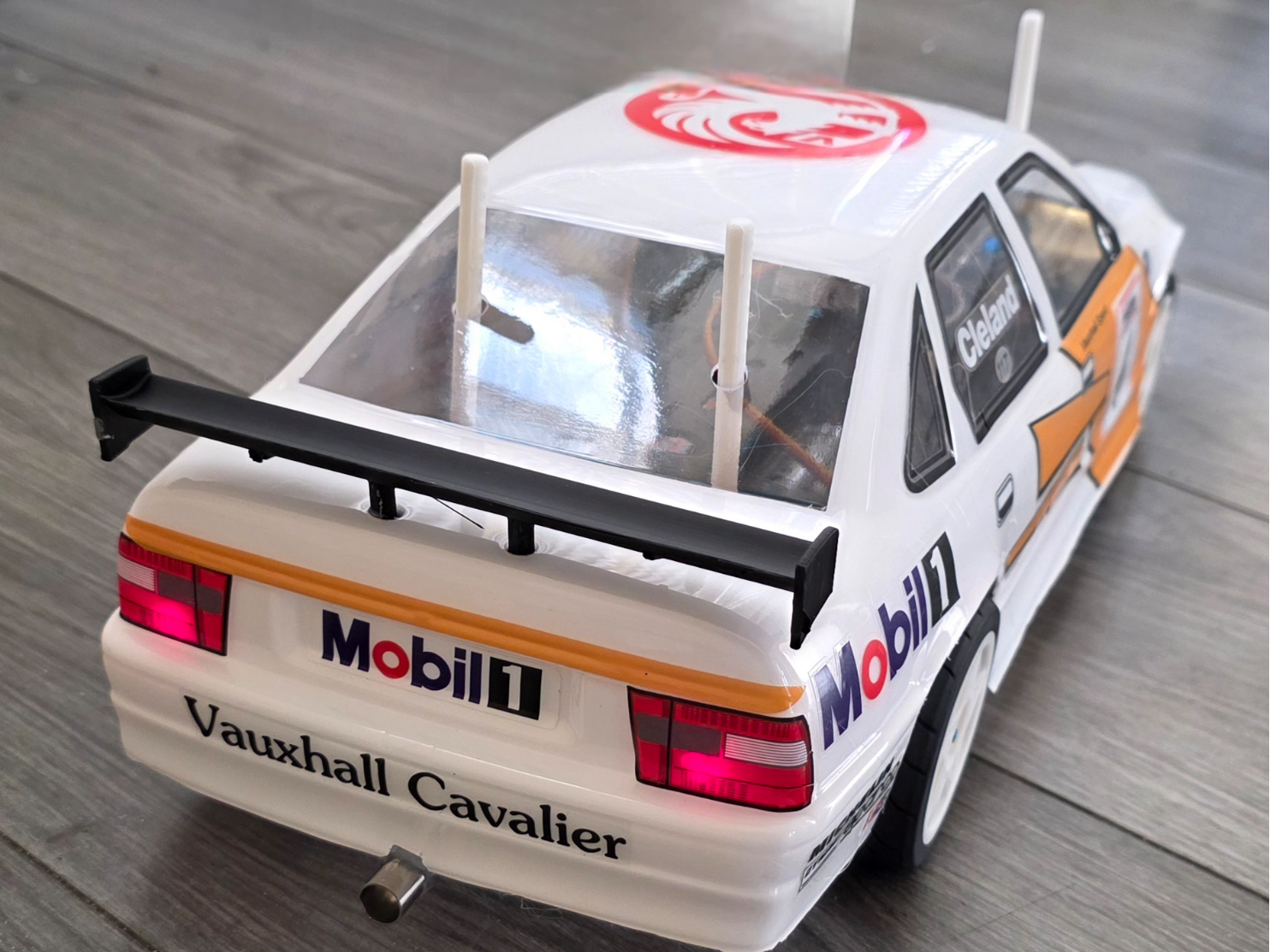Tamiya touring car spoiler/ rear wing 1/10th scale