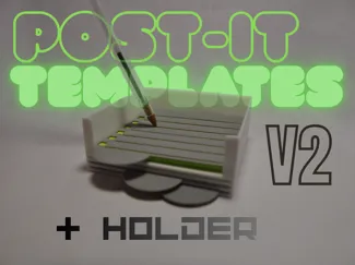 Post-It Templates V2 -- NO AMS