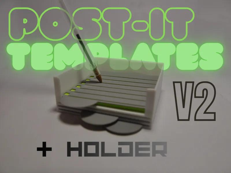 Post-It Templates V2 -- NO AMS