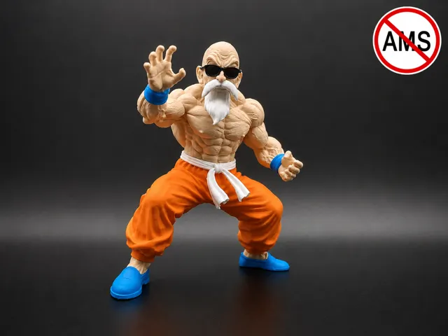 Master Roshi Dragon Ball Multi-Part Multi-color