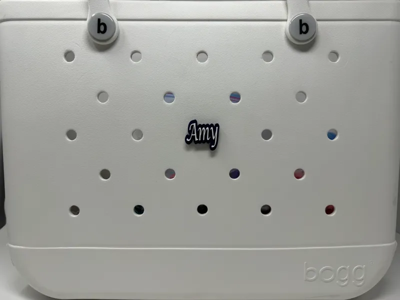 Bogg Bag Name Charm (Amy)
