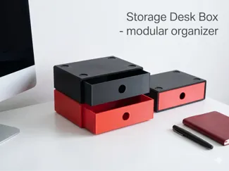Storage Desk Box - modular organizer