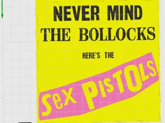 Sex Pistols Never Mind The Bollocks Lightbox