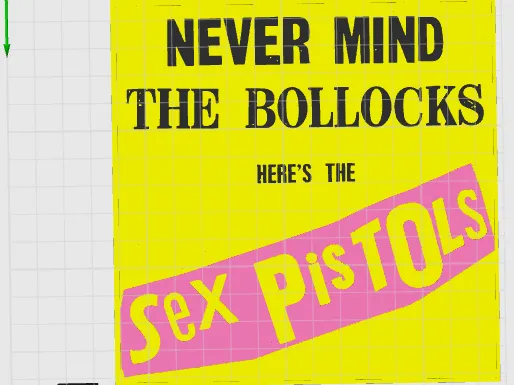 Sex Pistols Never Mind The Bollocks Lightbox