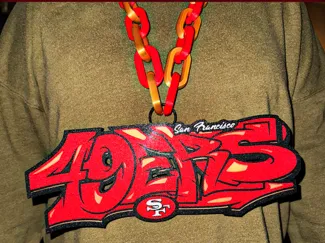 San Francisco 49ers Oversized Necklace