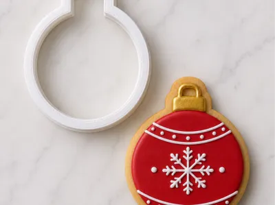 Christmas Ornament Cookie Cutter