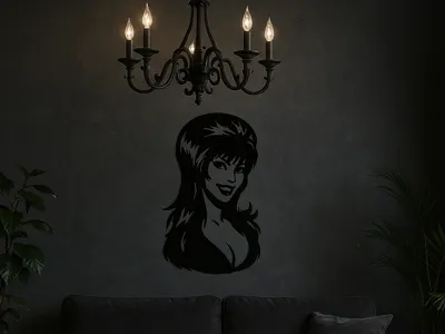 Elvira: Mistress of the Dark WallArt