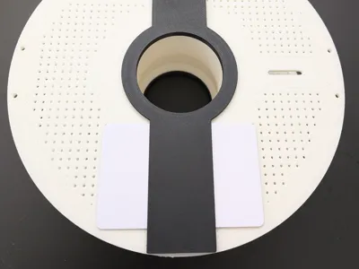 NFC business card Spool holder
