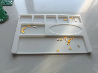 元器件摆盘