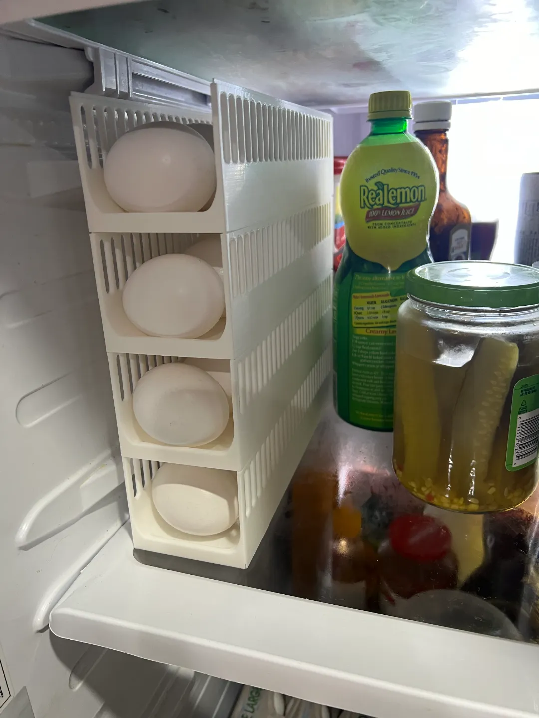 Stackable Low-Profile Egg Dispenser - Free 3D Print Model - MakerWorld