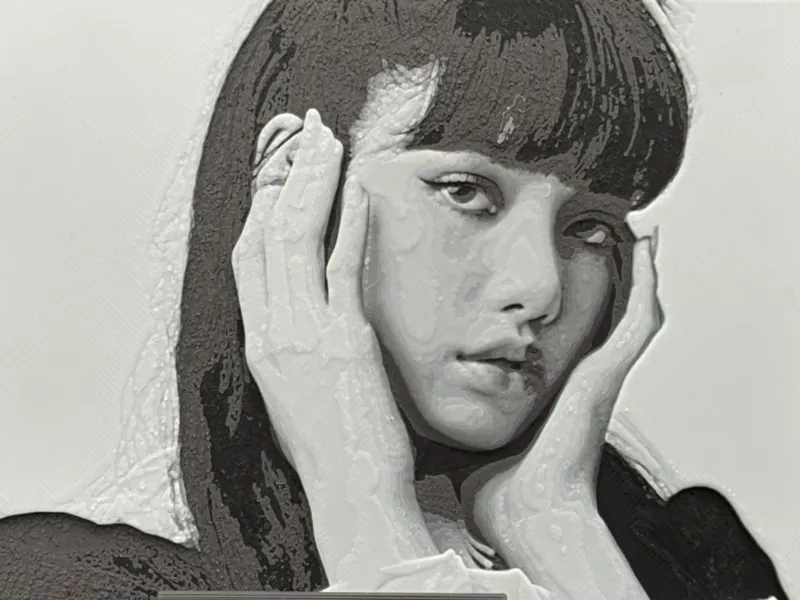 Lisa of Blackpink ver.2 HueForge
