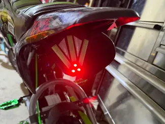 Razor MX 500 Brake Light Enclosure