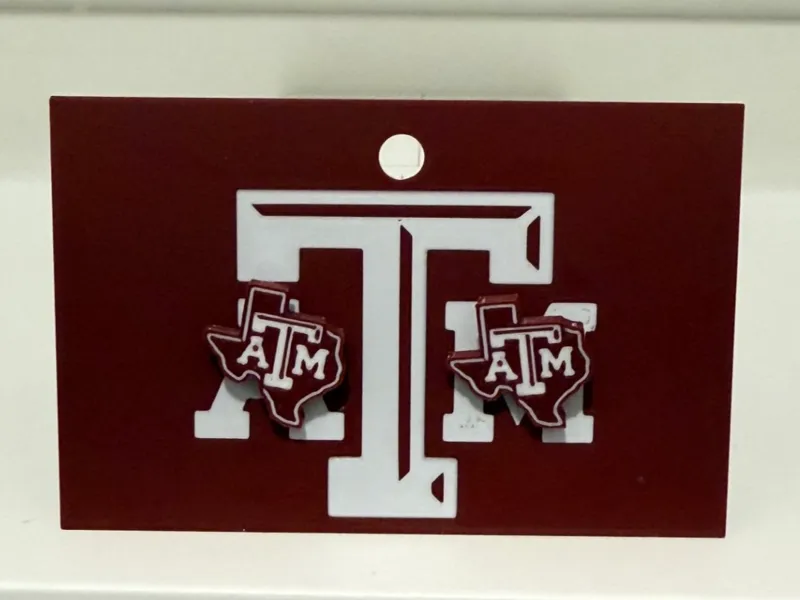 Texas A&M Stud Earrings