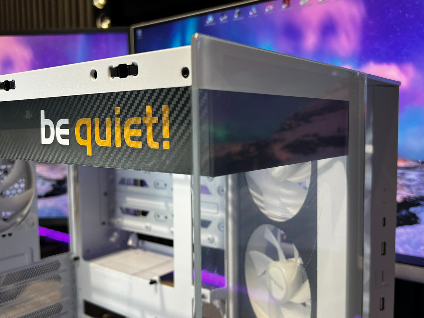 Be Quiet! Light Base 500 LX top radiator panel Mod