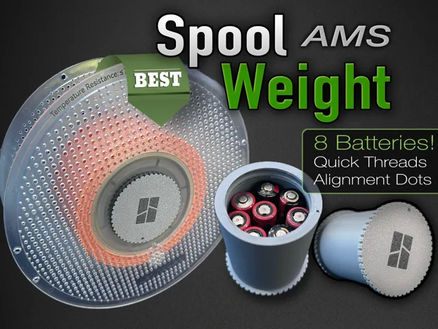 Spool Weight for Bambu AMS and AMS Pro