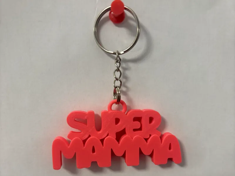 SUPER MAMMA portachiavi
