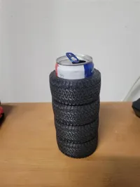 Scaled for Diet Beer (slim cans). 3 walls, 3% gyroid