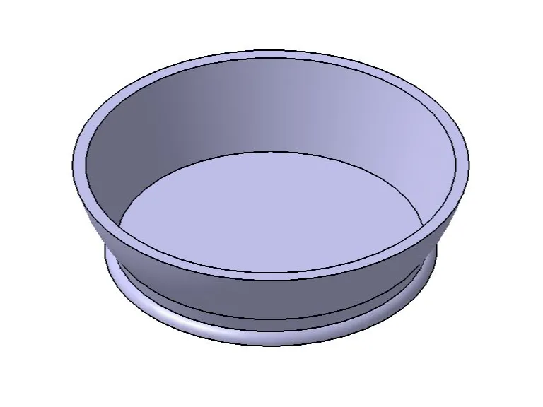 Wheat container / plate
