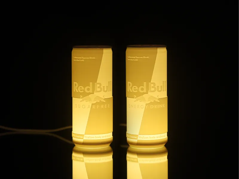 Red Bull Original/Sugar Free 250ml Lithophane