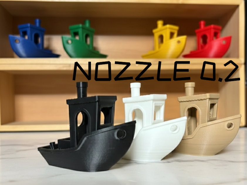 3D BENCHY NOZZLE 0.2