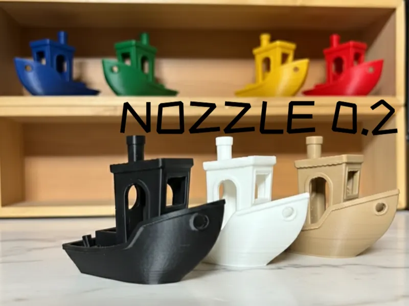 3D BENCHY NOZZLE 0.2
