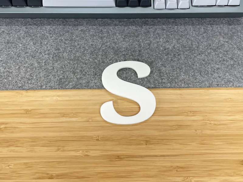 Lower Case s