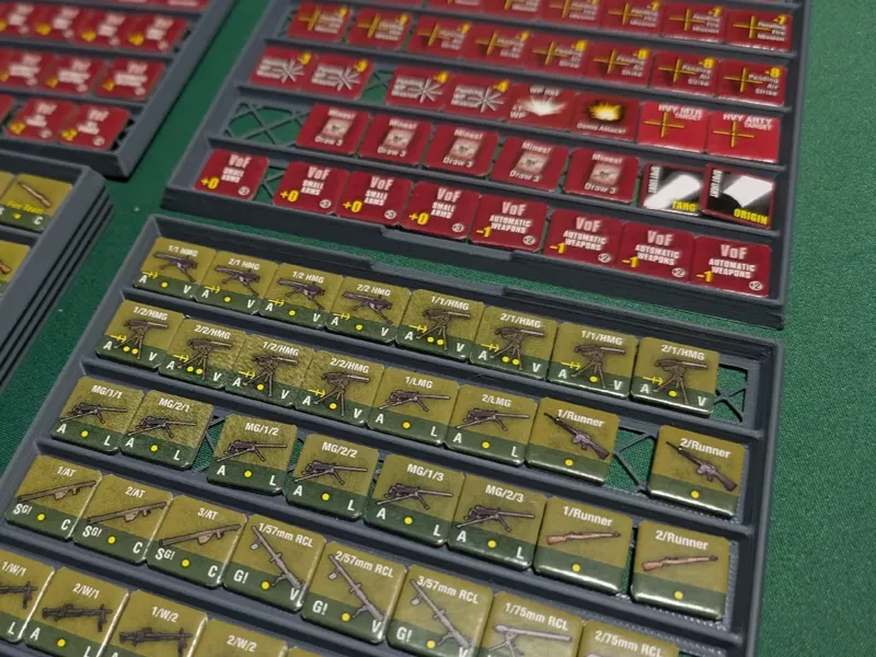 Counter Trays - Fields of Fire, Combat Commander