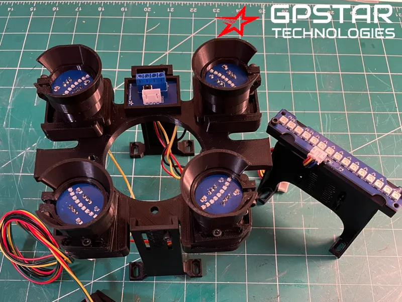 Proton Pack GPStar Cyclotron & Powercell Mounts