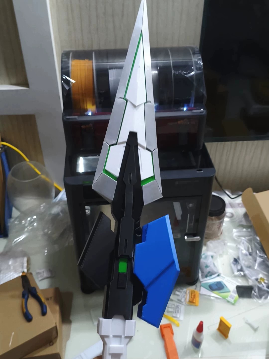 Miniatura 2 do modelo 3D 能天使短剑