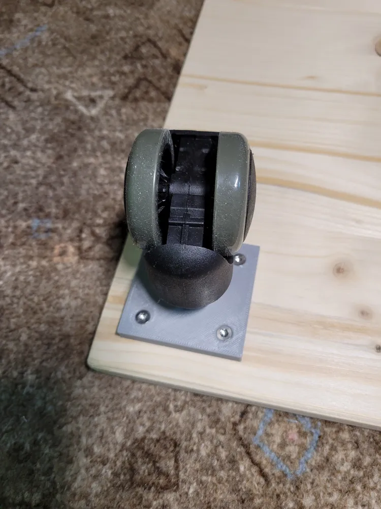 Caster Adapter 11 mm Plug-in Mount - Free 3D Print Model - MakerWorld