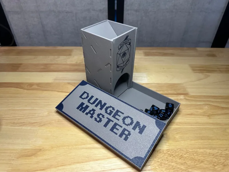 Collapsible Dungeon Master Dice Tower D&D