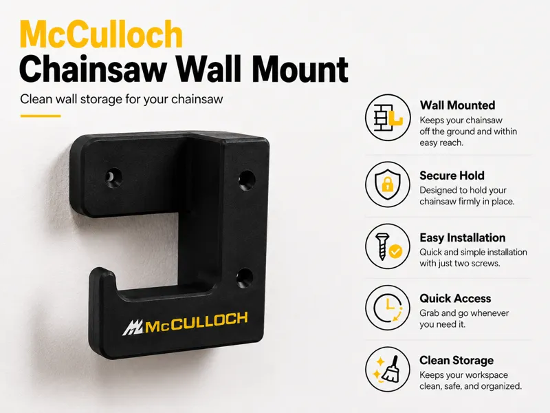 McCulloch Chainsaw Holeder