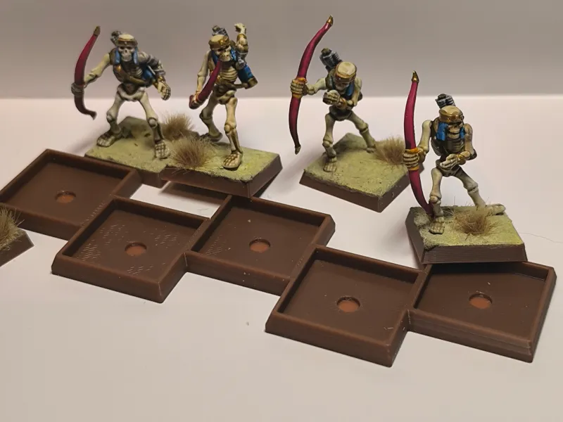 Skirmish movement trays 5 & 10 models (25mm base)