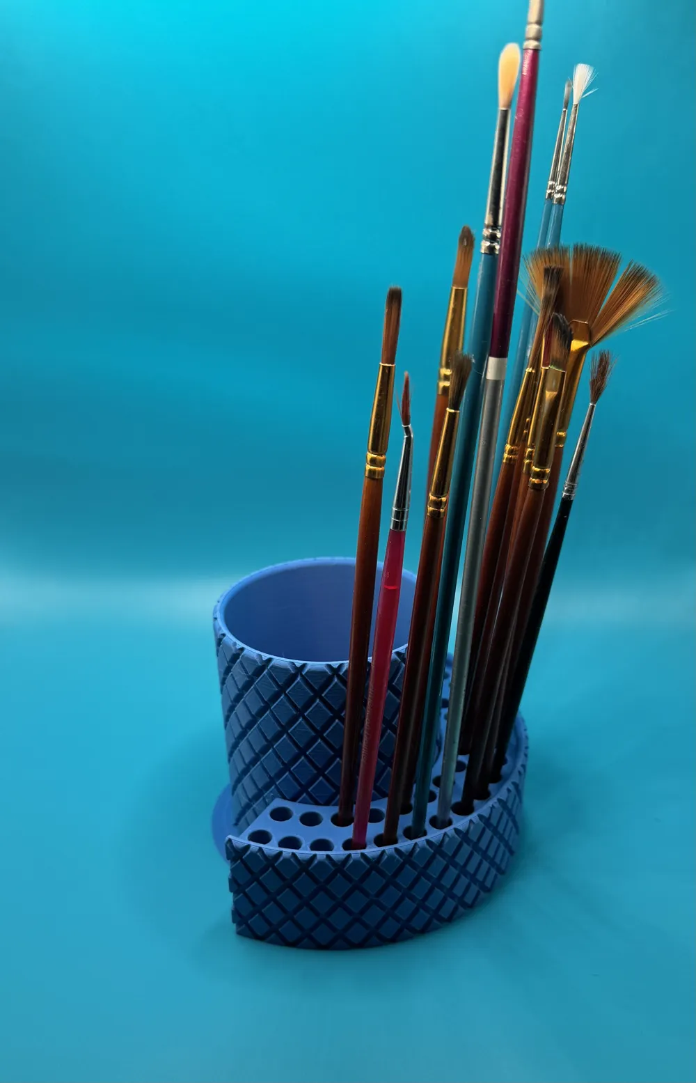 Paint Brush Holder - Free 3D Print Model - MakerWorld