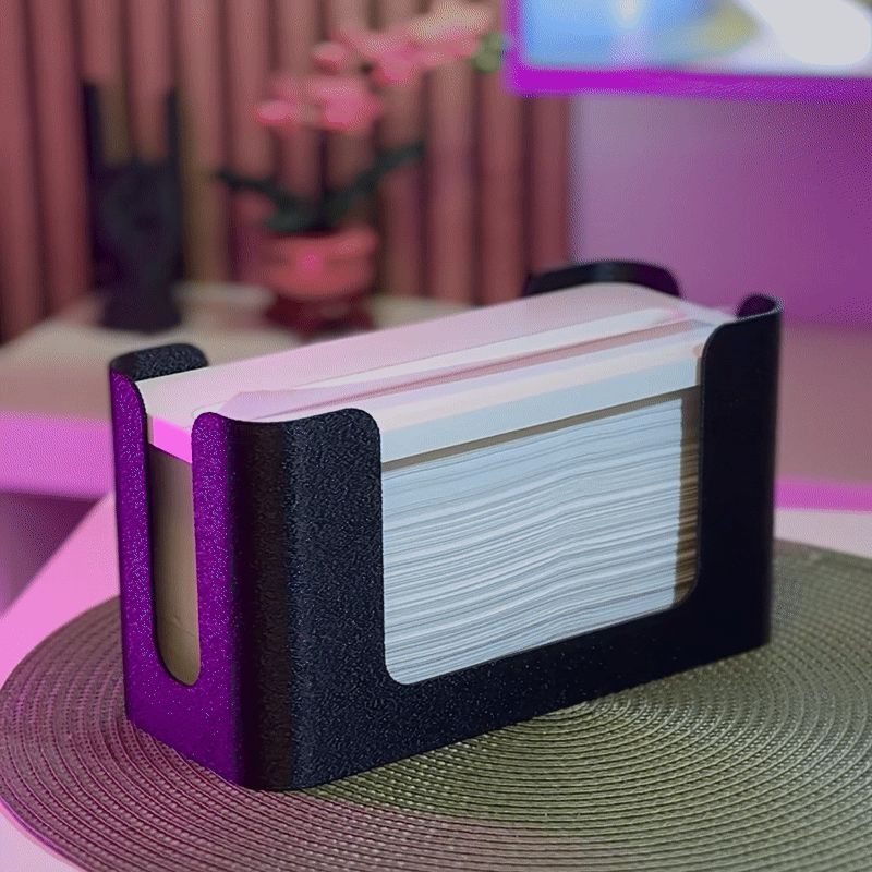 Tissue Dispenser with Self-Descending Lid