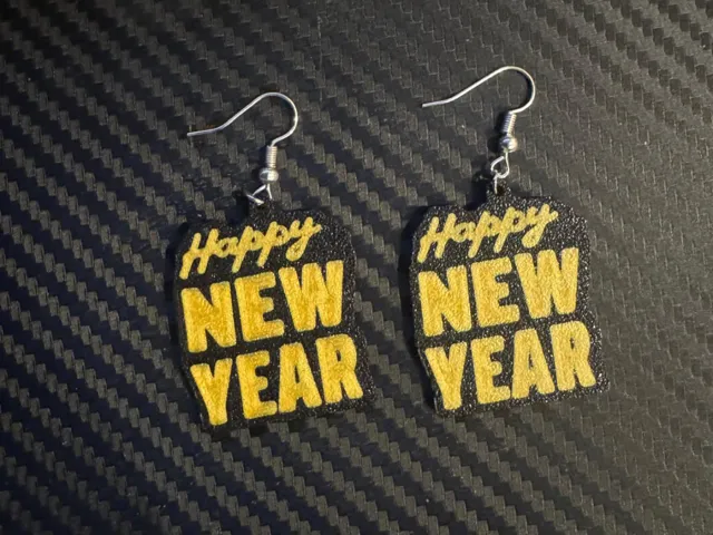 PENDIENTES HAPPY NEW YEAR
