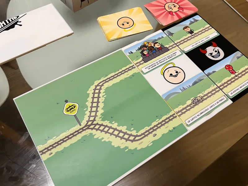 Deadly Tramway - Board game