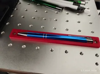 Pen jig for fiber laser