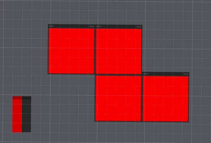 Tetris Cleveland Z - Rot