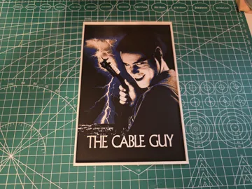 Cuadro decorativo en 3D: The Cable Guy Movie Poster - Hueforge Art — vista de referencia 3