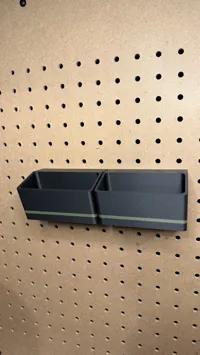 @leoele SMALLER PEGS [metal pegboard with powder coating]