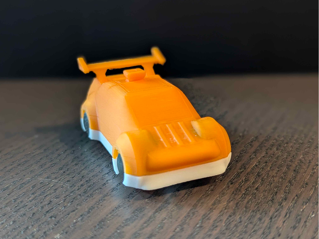 Miniatura 1 do modelo 3D Drifting Marble Car Mk3