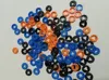 Two frisbees, A1 mini full plate printable, 0.2mm layer height, 2 walls, 15% infill
