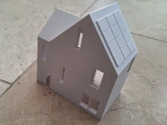Dutch house village Absbroek