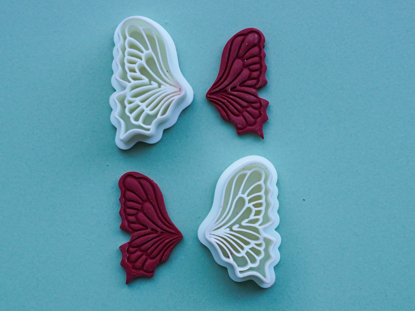 Butterfly Wing Polymer Clay Cutter For Earrings