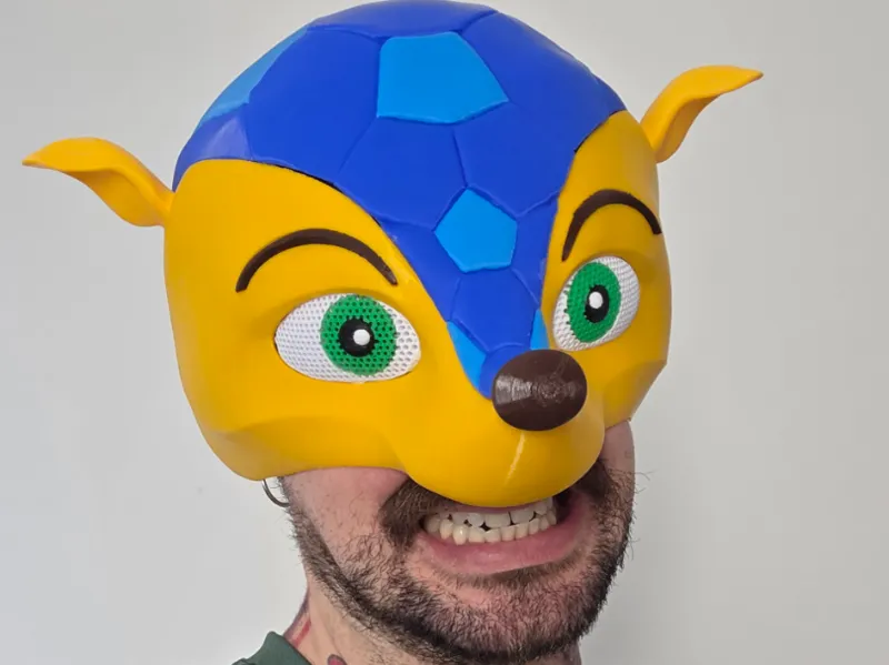 capacete Fuleco Copa do Mundo
