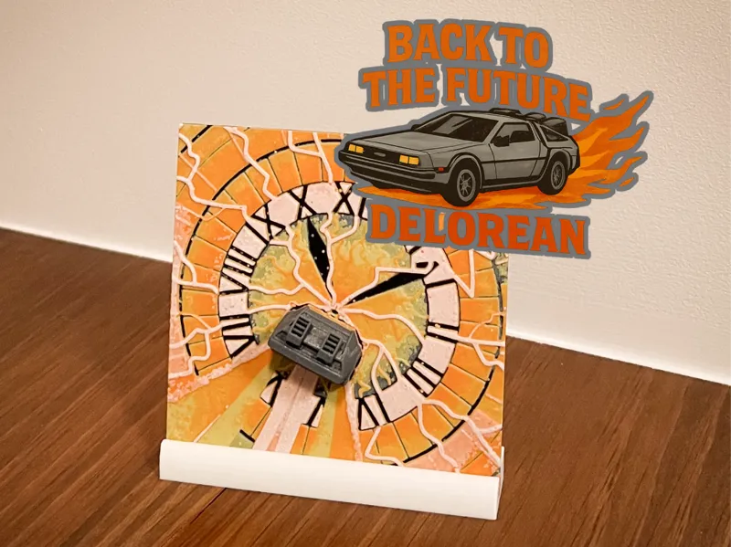 Back to the Future – DeLorean – Hueforge