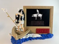 Ship  Photo Frame&The Girl