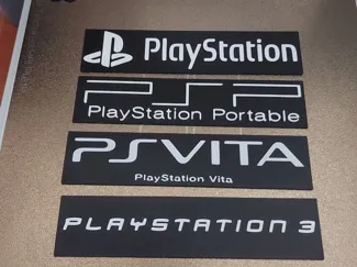 Playstation 3 PSP Vita 1 X  plate